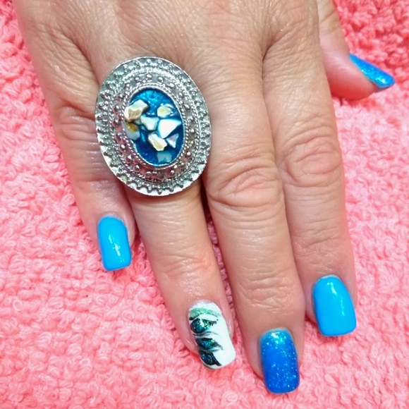 Ocean Shell Ring - Picture 3 of 14